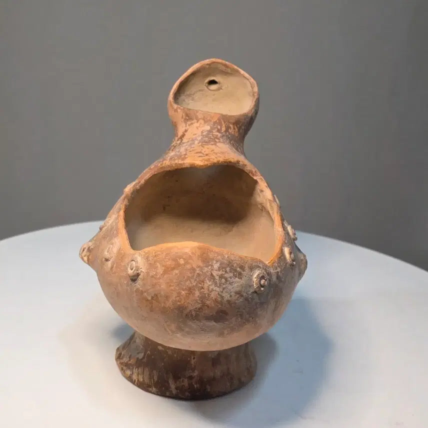 [BUNJANG] Han Dynasty Style Bird-Shaped Pottery Vessel / 조형토기
