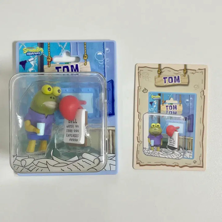[BUNJANG] SpongeBob SquarePants Bikini Bottom Tom Magnet Random Figure / 스폰지밥 마그넷 랜덤 피규어 비키니시티 톰