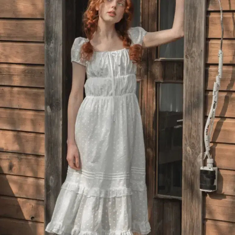 [BUNJANG] withoutsummer Heidi Ribbon Dress / [withoutsummer] Heidi ribbon dress