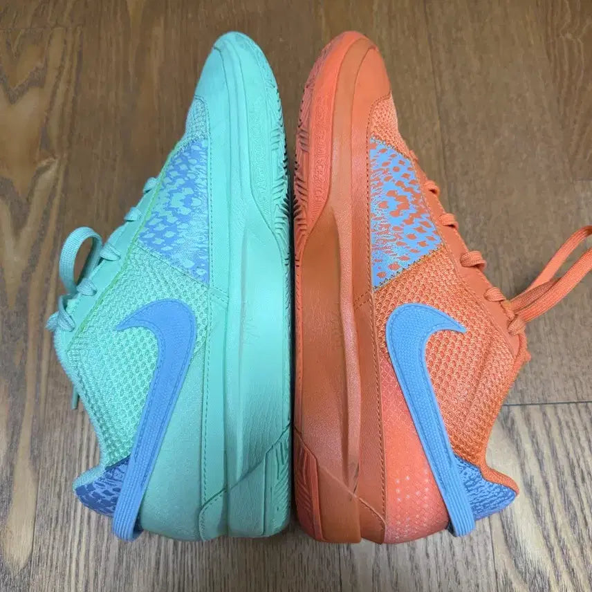 [BUNJANG] Nike Ja 1 EP Bright Mandarin Vapor Green / [260]나이키 자1 EP 브라이트 만다린 베이퍼 그린