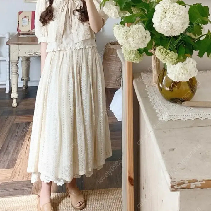 [BUNJANG] Mimi Boutique Bebe Set (Beige) / 미미부티크 베베 셋업(베이지)