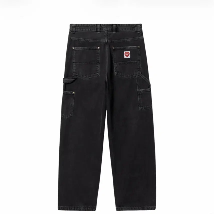 [BUNJANG] Carhartt WIP Double Knee Pants (Black Stone, Blue Stone) - XL / (XL)칼하트wip루즈핏 더블니 팬츠 (블랙스톤,블루스톤)