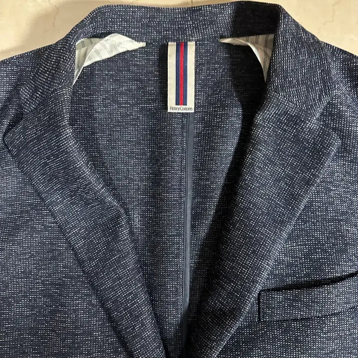 [BUNJANG] Henry Cotton Navy Summer Jacket XXL / *헨리코튼 여름 자켓 마이 110(XXL/2XL) 빅사이즈 정장 셋업