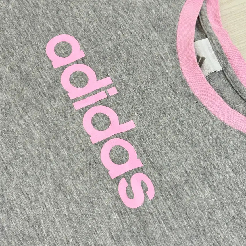 [BUNJANG] Adidas Pink Ringer T-shirt / 희귀 아디다스 회핑 링거 반팔티