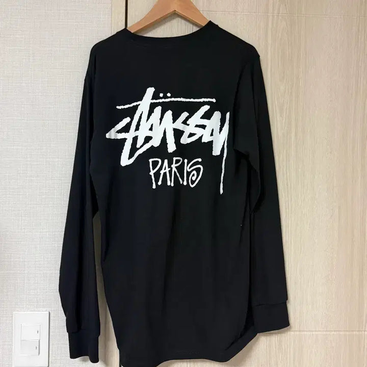 [BUNJANG] Stussy Paris Long Sleeve Shirt / 스투시 파리 롱슬리브 S