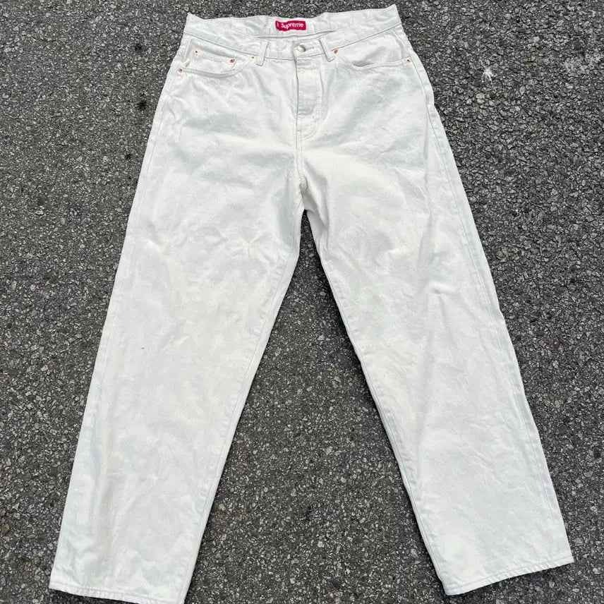 [BUNJANG] Supreme Selvedge Baggy Denim Pants Natural 32 / 25fw 슈프림 셀비지 배기 데님팬츠 내추럴 32