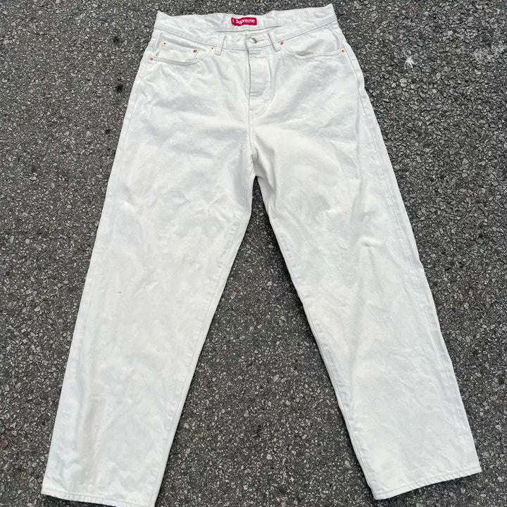[BUNJANG] Supreme Selvedge Baggy Denim Pants Natural 32 / 25fw 슈프림 셀비지 배기 데님팬츠 내추럴 32