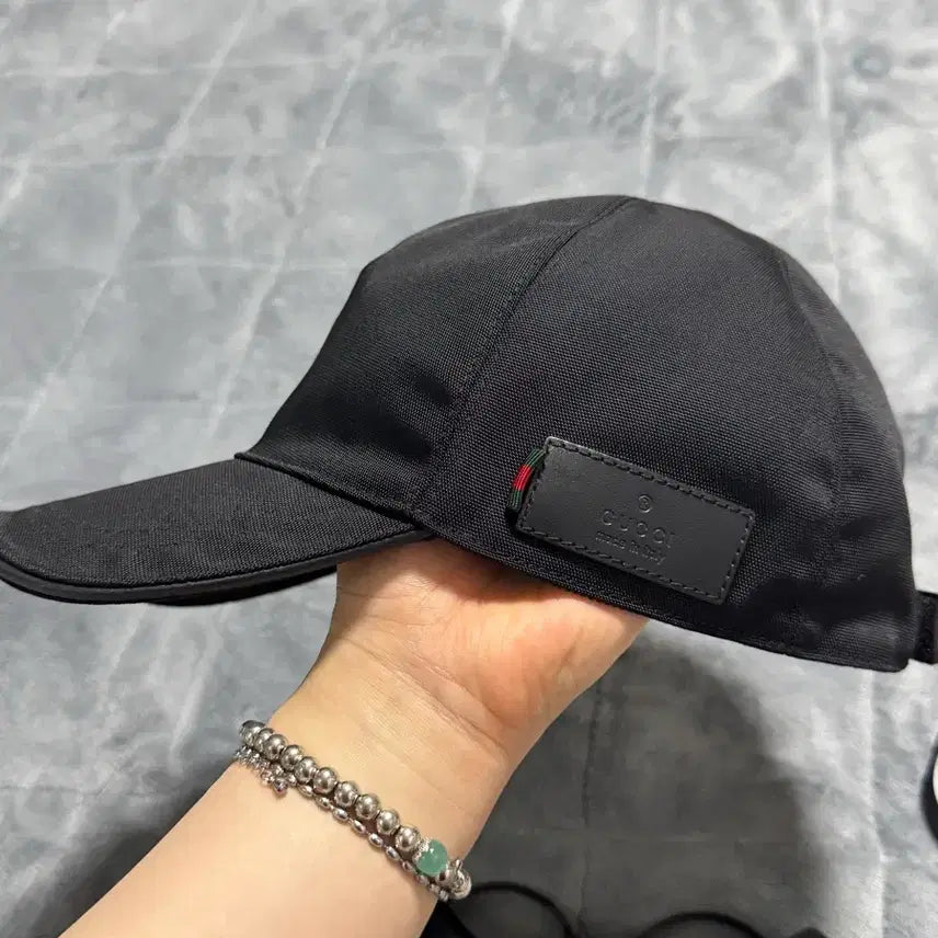[BUNJANG] Gucci Black Cotton Baseball Cap / 구찌 볼캡 (정품) 블랙