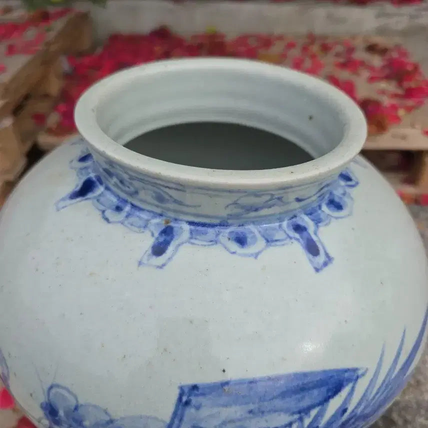 [SOLD OUT] 청화백자 운봉문 준
