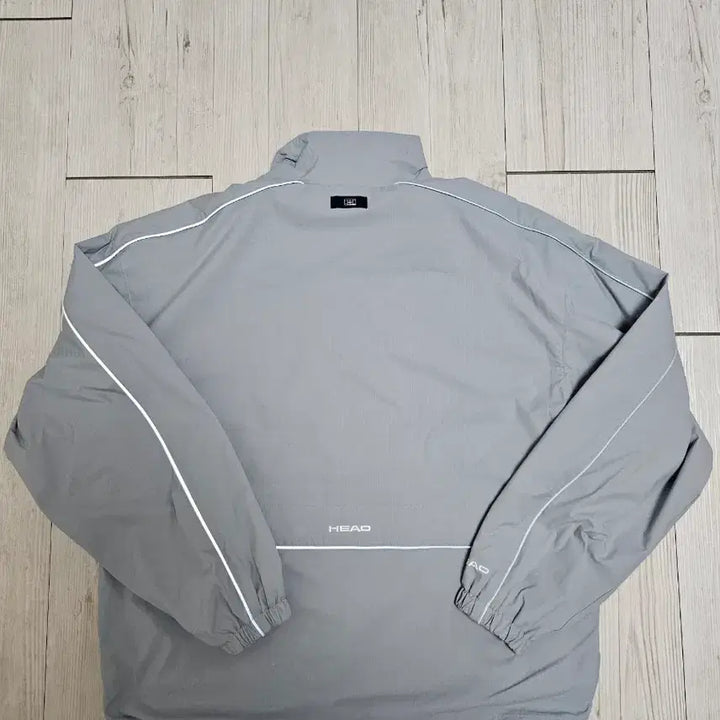 [BUNJANG] HEAD Gray Windbreaker Jacket (Size 100) / 헤드 그레이 바람막이 (100)