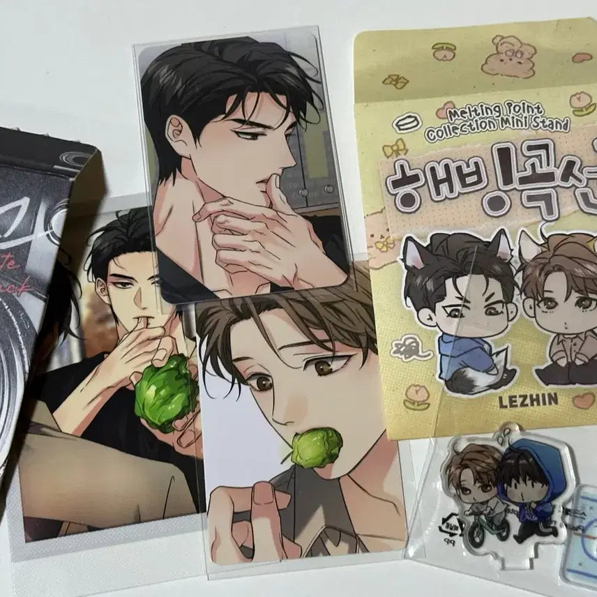 [SOLD OUT] 해빙곡선 레봄 특전 + 미니아크릴스탠드아스 + 멜팅스튜디오 데이트 사진팩