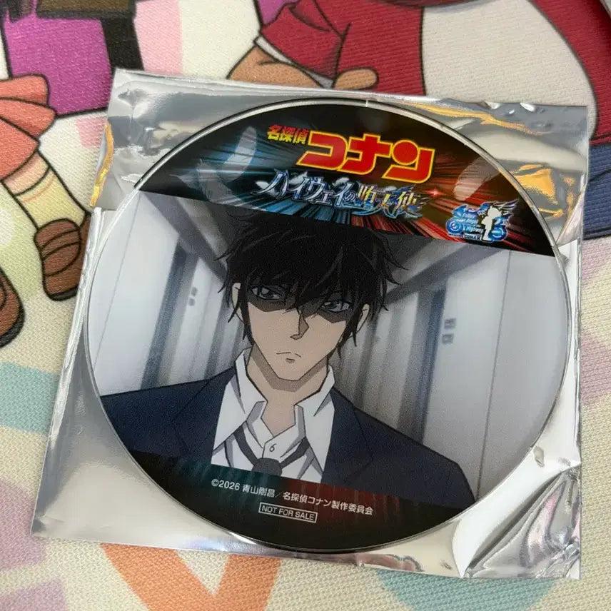 [BUNJANG] Detective Conan Cafe Oase Matsuda Jinpei Acrylic Coaster / 명탐정 코난 cafe oase 콜라보 아크릴 코스터 마츠다 진페이