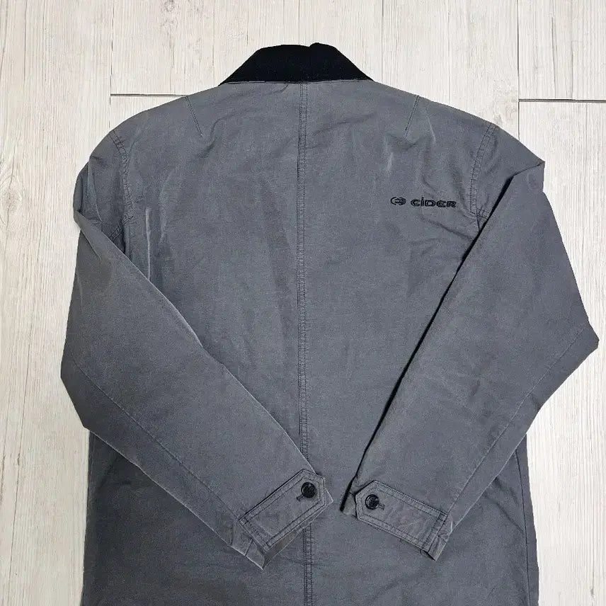 [BUNJANG] Eider Charcoal Corduroy Patch Jacket (Size 105) / 아이더 차콜 코듀로이 패치 자켓 (105)