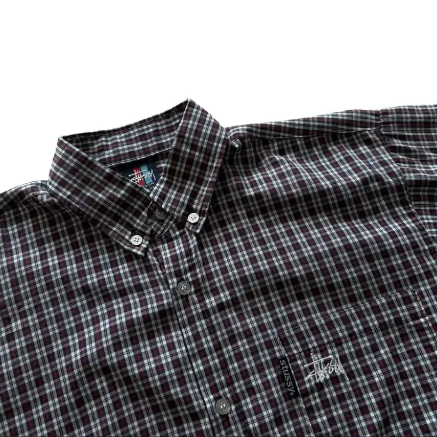[SOLD OUT] 스투시 체크 셔츠