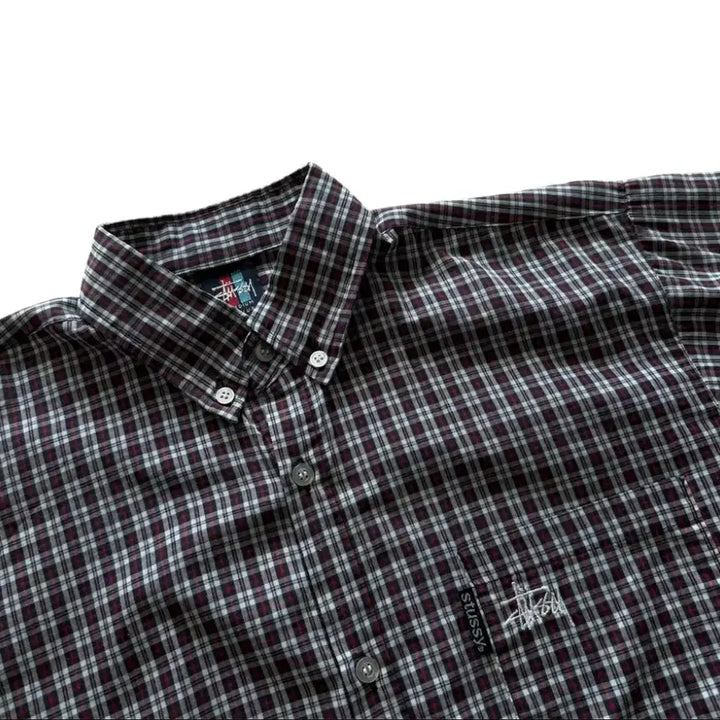 [SOLD OUT] 스투시 체크 셔츠