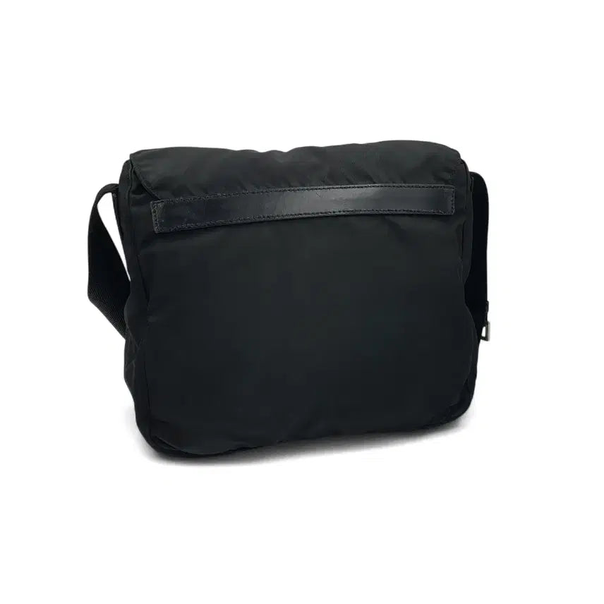 [BUNJANG] Prada Re-Nylon Black Messenger Crossbody Bag / 프라다 리나일론 블랙 메신저백 크로스백 숄더백