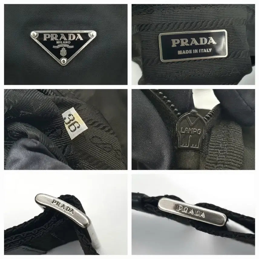 [BUNJANG] Prada Re-Nylon Black Messenger Crossbody Bag / 프라다 리나일론 블랙 메신저백 크로스백 숄더백