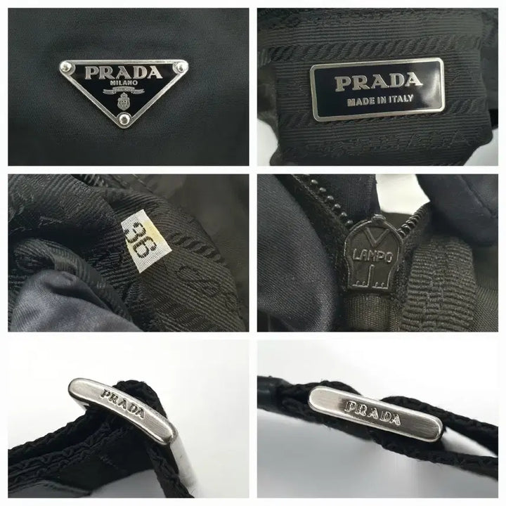 [BUNJANG] Prada Re-Nylon Black Messenger Crossbody Bag / 프라다 리나일론 블랙 메신저백 크로스백 숄더백