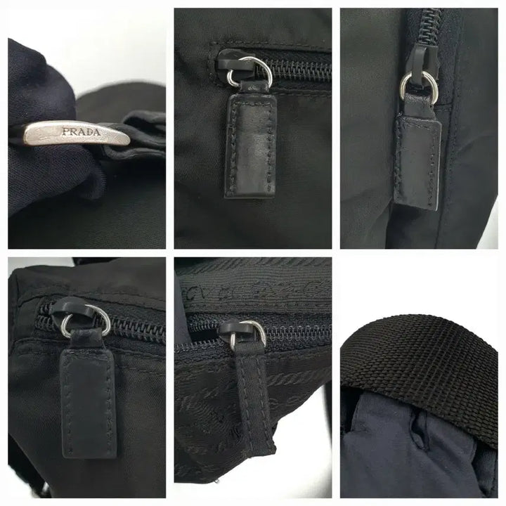 [BUNJANG] Prada Re-Nylon Black Messenger Crossbody Bag / 프라다 리나일론 블랙 메신저백 크로스백 숄더백