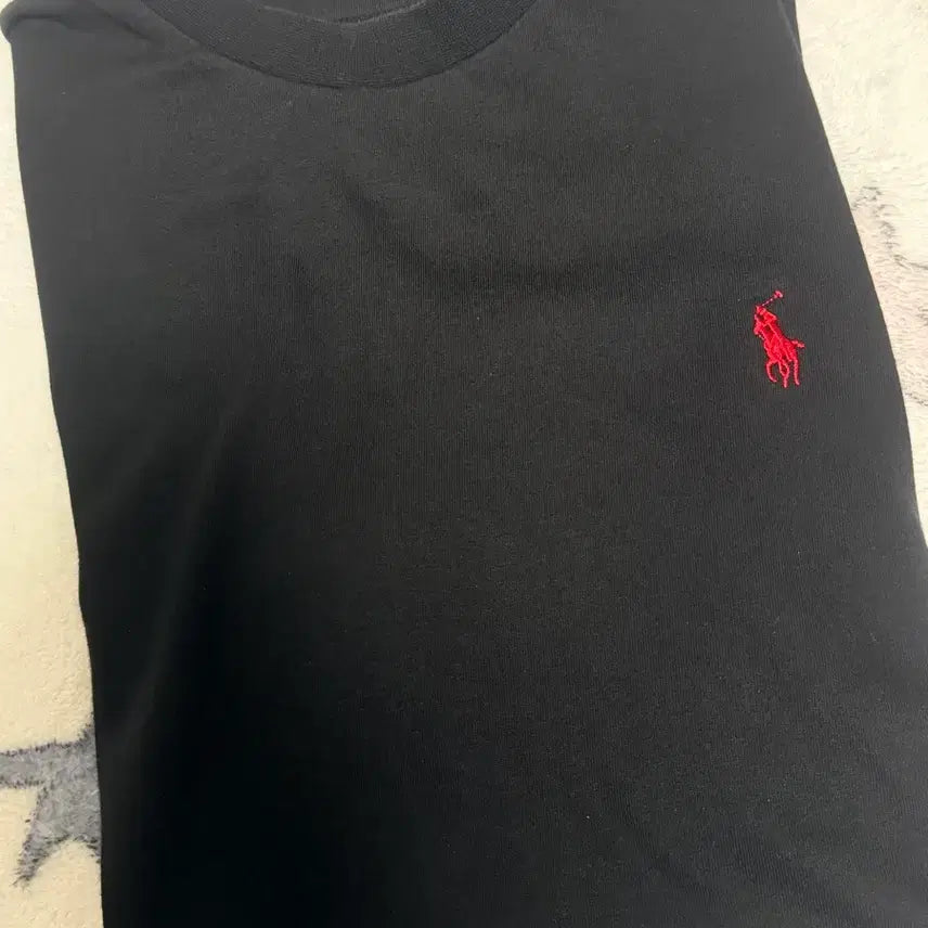 [BUNJANG] Polo Ralph Lauren Black Short Sleeve T-shirt / 폴로 랄프로렌 블랙 반팔 티셔츠