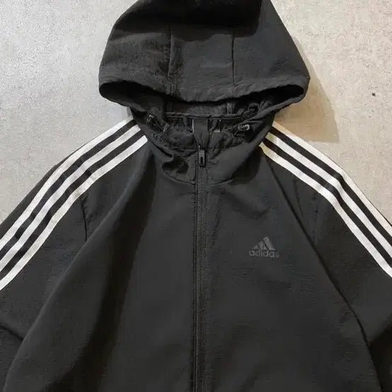 [BUNJANG] Adidas Performance Woven Hooded Windbreaker Jacket / (L)아디다스 퍼포먼스 우븐 후드 윈드자켓