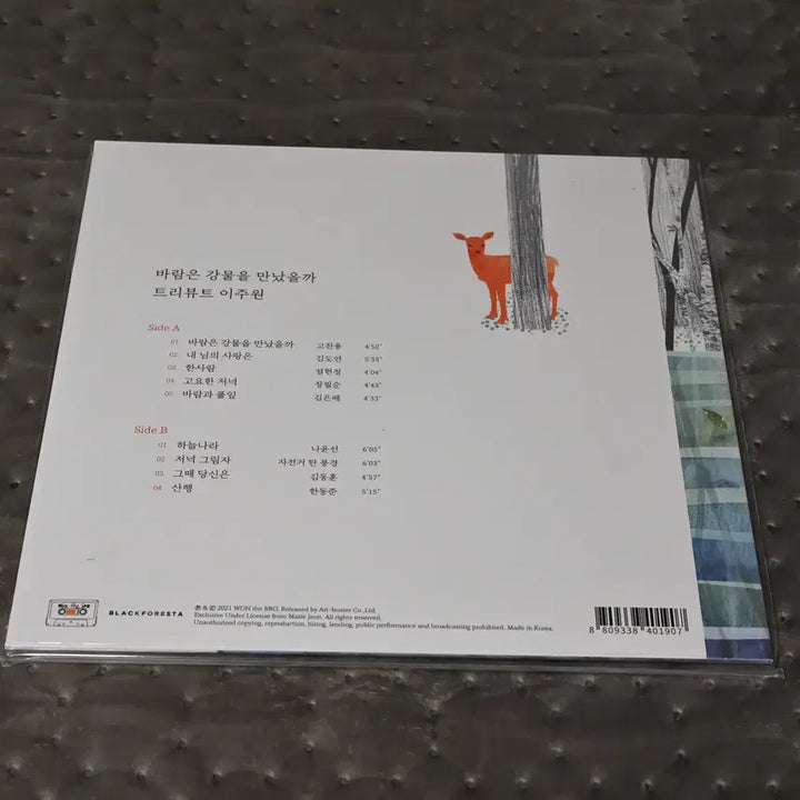 [BUNJANG] Lee Ju Won Tribute LP [Did the Wind Meet the River] Sealed / 이주원  트리뷰트 LP [바람은 강물을 만났을까] 미개봉