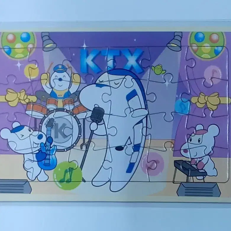 [BUNJANG] KORAIL KTX Mini Character Puzzle / 코레일 KTX미니 캐릭터 퍼즐 팝니다