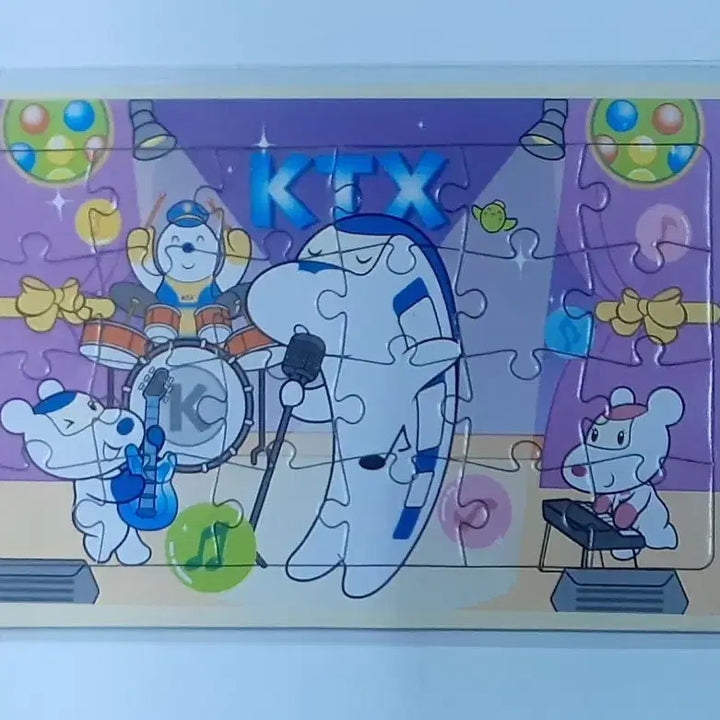 [BUNJANG] KORAIL KTX Mini Character Puzzle / 코레일 KTX미니 캐릭터 퍼즐 팝니다