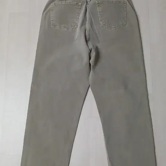 [BUNJANG] Spandex Cotton Pants Loose Fit Beige / 스판면바지