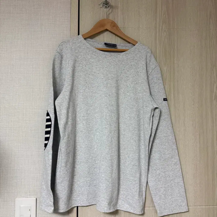 [BUNJANG] Saint James Elbow Patch Shirt / 세인트제임스 엘보패치