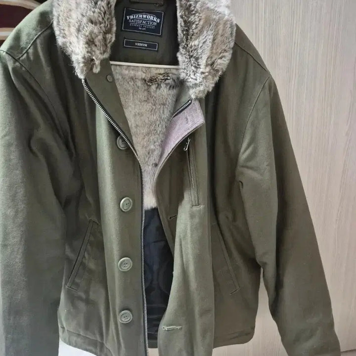 [BUNJANG] Prism Works Deck Jacket Olive / 프리즘웍스 덱자켓 M 올리브