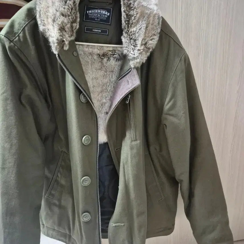 [BUNJANG] Prism Works Deck Jacket Olive / 프리즘웍스 덱자켓 M 올리브