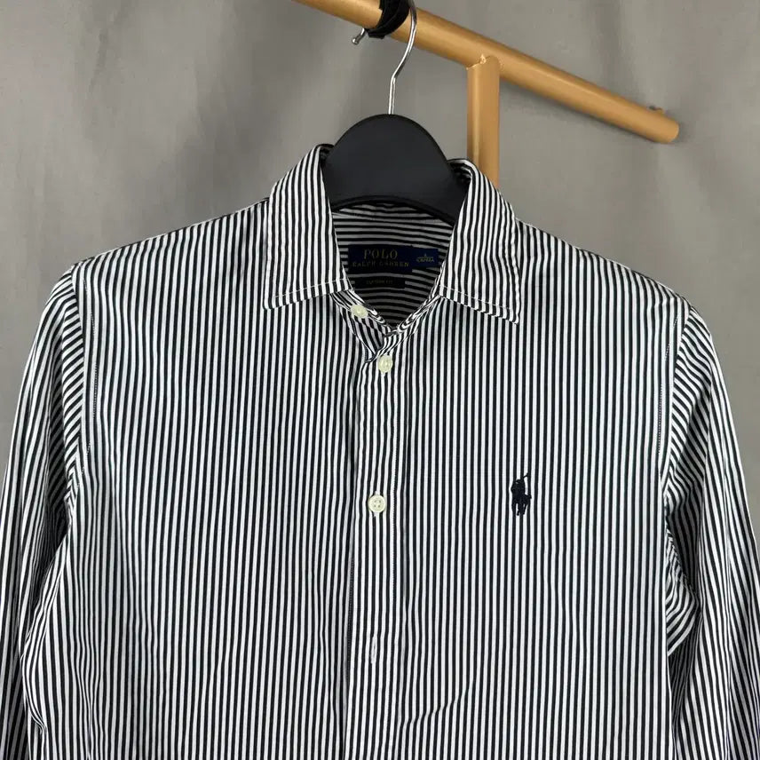 [BUNJANG] Polo Ralph Lauren Custom Fit Striped Shirt / 6size ) 폴로랄프로렌 커스텀핏 스트라이프 셔츠