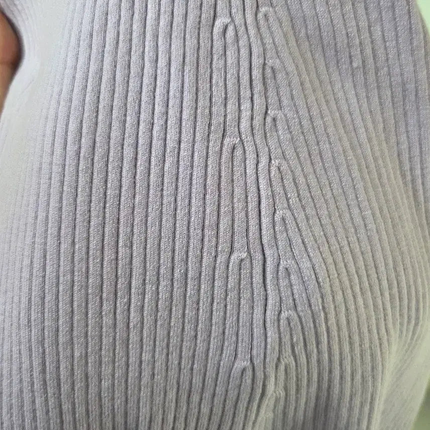 [BUNJANG] Maje Cutout Drape Knit Dress / 마쥬 컷아웃 드레이프 니트 원피스