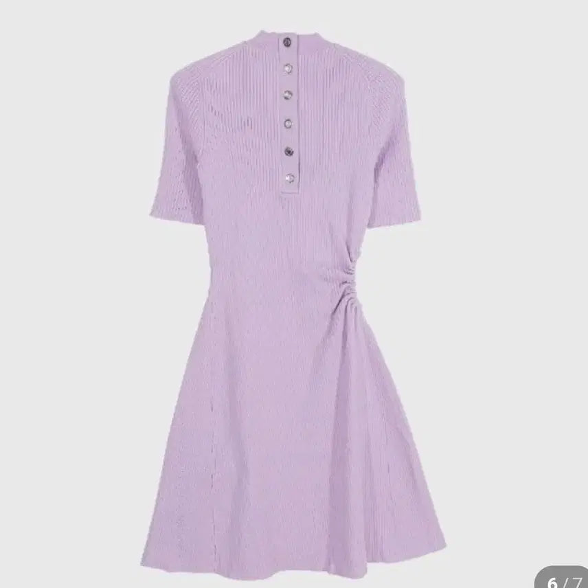 [BUNJANG] Maje Cutout Drape Knit Dress / 마쥬 컷아웃 드레이프 니트 원피스
