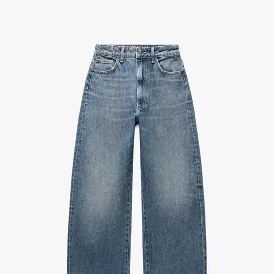 [BUNJANG] Zara Wide Fit Denim Pants Medium Rise / ZARA 와이드핏 데님 팬츠 미디엄 라이즈 36