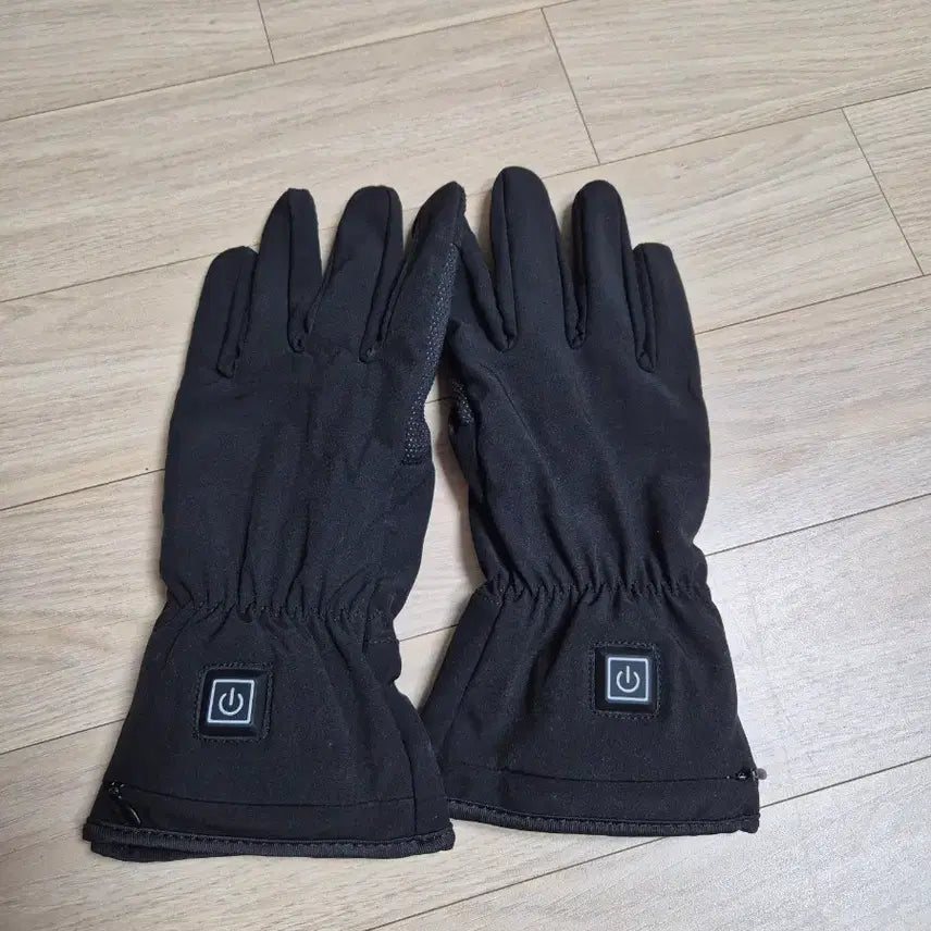 [BUNJANG] Black Heated Gloves Winter Warm Ski Snowboard Gloves / 블랙 발열 장갑 겨울용 방한 장갑