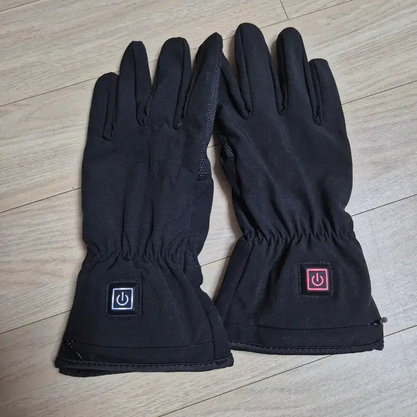 [BUNJANG] Black Heated Gloves Winter Warm Ski Snowboard Gloves / 블랙 발열 장갑 겨울용 방한 장갑