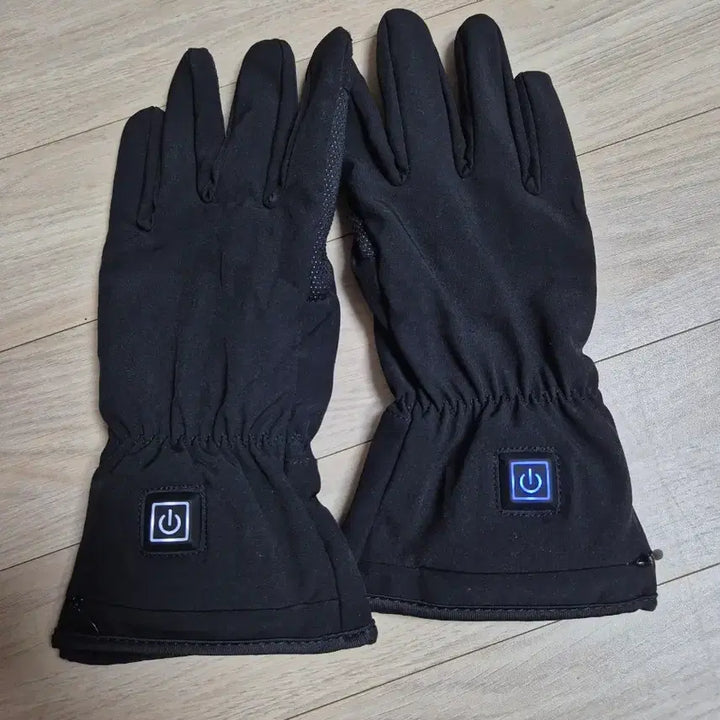 [BUNJANG] Black Heated Gloves Winter Warm Ski Snowboard Gloves / 블랙 발열 장갑 겨울용 방한 장갑