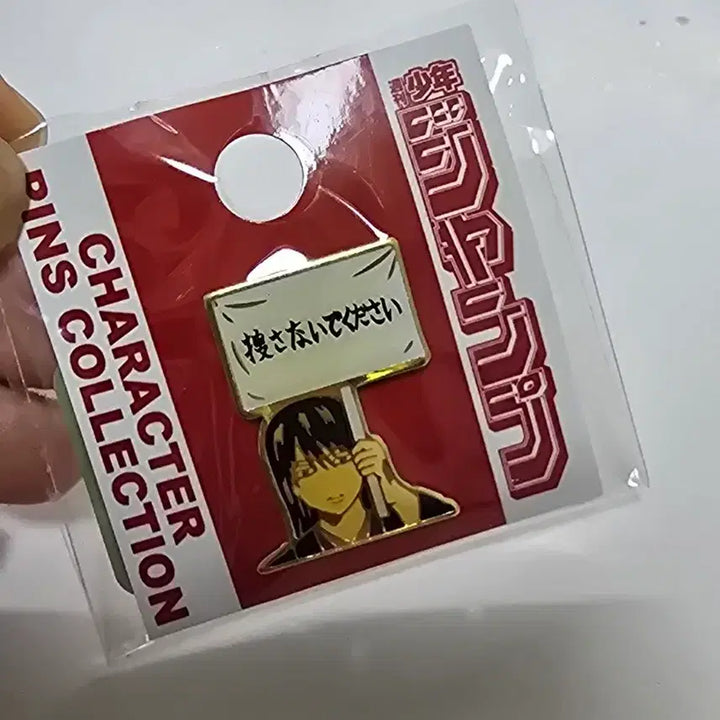 [BUNJANG] Jump Shop Katsura Metal Badge / 점프샵 캐릭터콜렉션 은혼 카츠라 금속뱃지