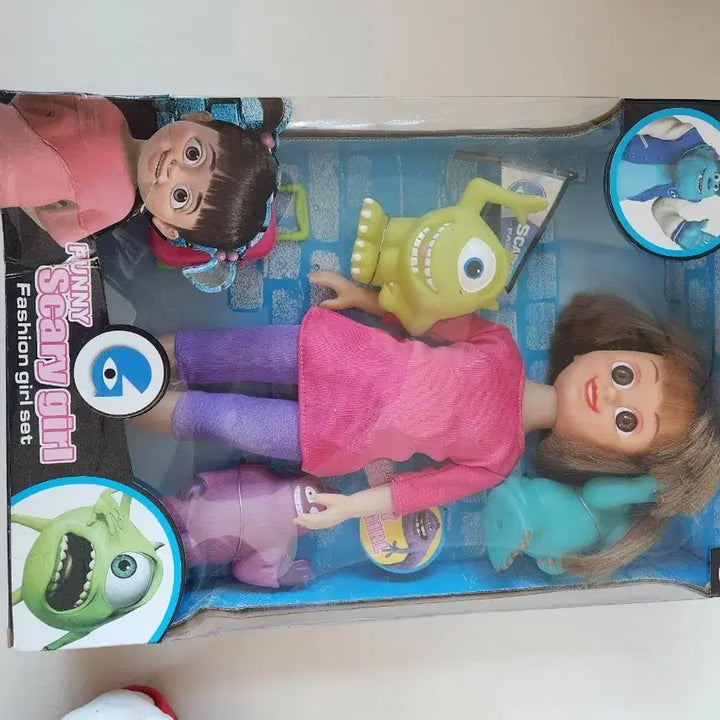 [BUNJANG] Monsters, Inc. Boo Doll Set (Vintage) / 몬스터 주식회사 부 인형 세트 고전