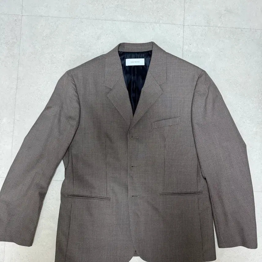 [BUNJANG] Tony Wek Check Blazer XL / 토니웩 체크 블레이저 XL