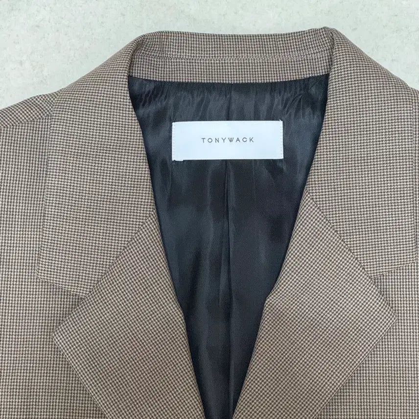 [BUNJANG] Tony Wek Check Blazer XL / 토니웩 체크 블레이저 XL