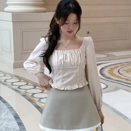 [SOLD OUT] 르브아 벨라 블라우스