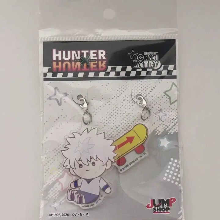 [BUNJANG] Hunter x Hunter Killua Jump Shop Acrylic Keyring / 헌터X헌터 키르아 점프샵 키링 아크릴메토리