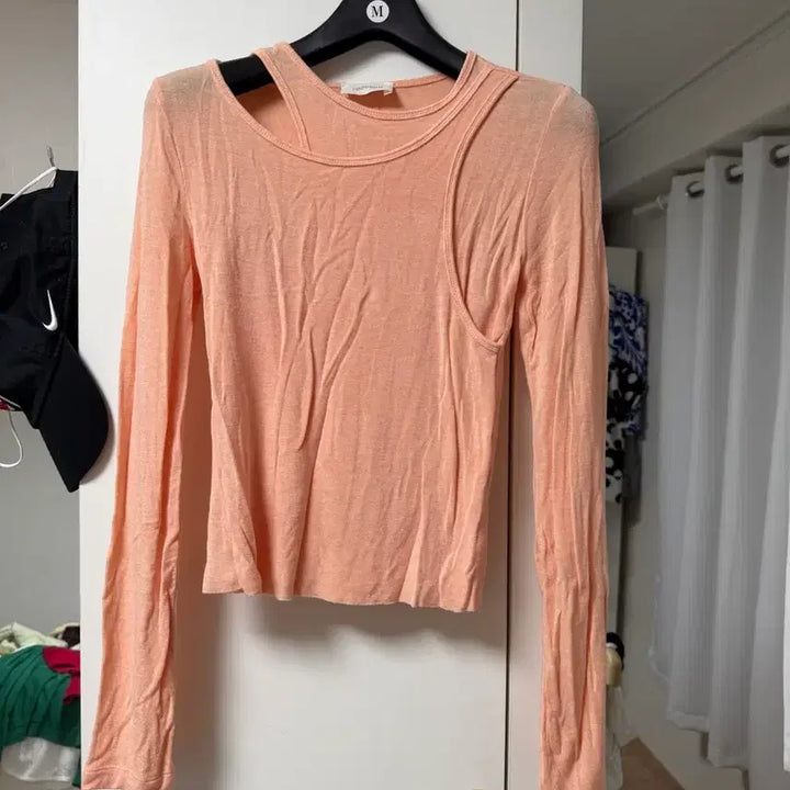 [BUNJANG] 2GOOD Coral Cut-out Long-sleeve T-shirt (New) / 투굿 코랄 컷아웃 긴팔티  ( 새상품)