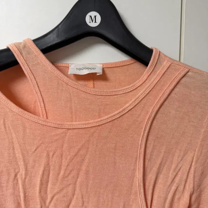 [BUNJANG] 2GOOD Coral Cut-out Long-sleeve T-shirt (New) / 투굿 코랄 컷아웃 긴팔티  ( 새상품)