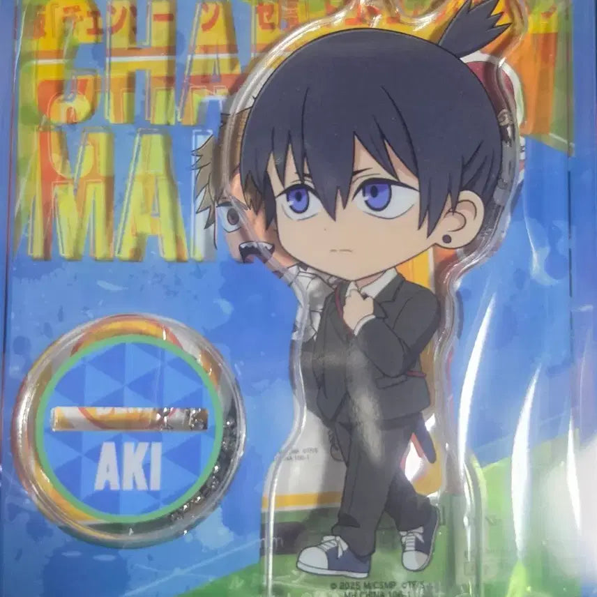 [BUNJANG] Chainsaw Man Aki Acrylic Stand and Keyring / 체인소맨 아키 아크릴 스탠드 겸 키링