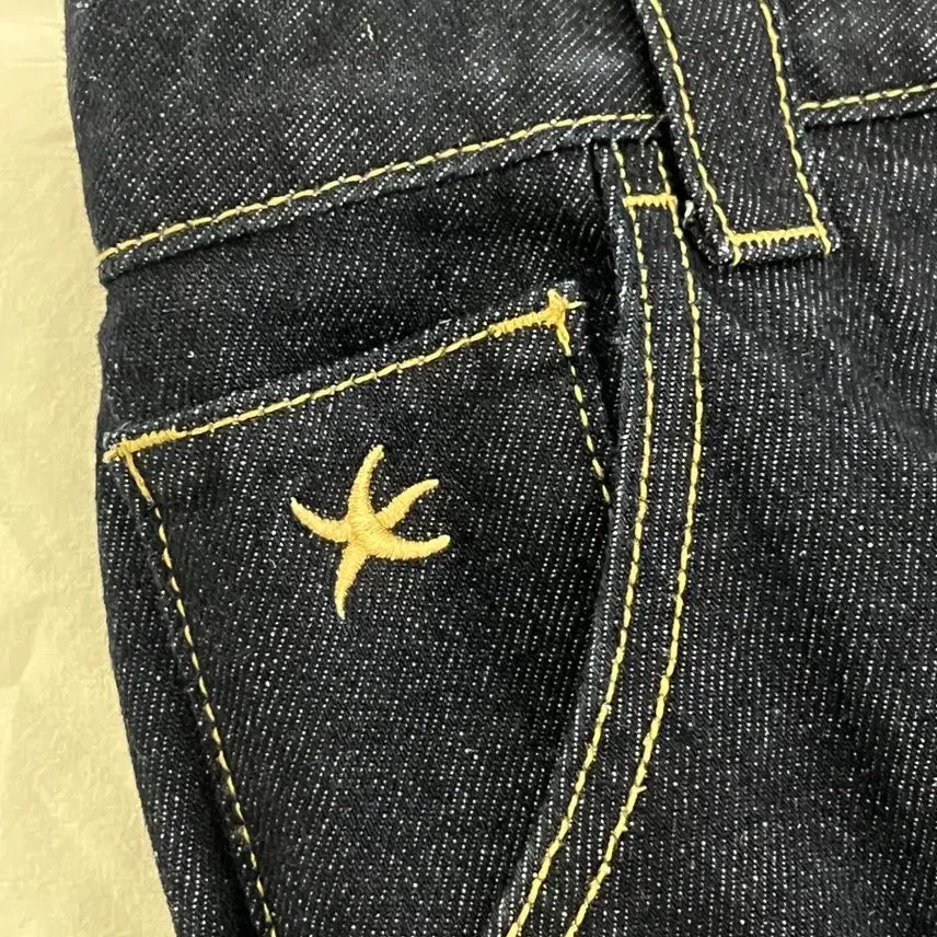[BUNJANG] The Coldest Moment Roll Up Denim Pants Navy / 더콜디스트모먼트 롤업 데님 팬츠 네이비