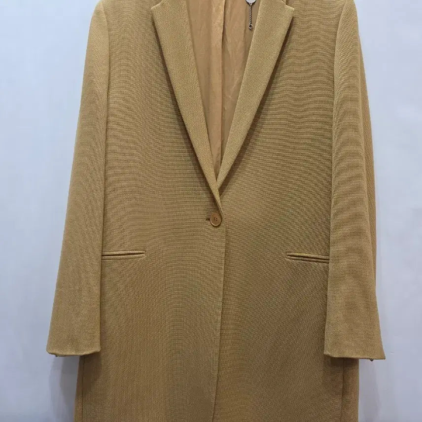 [BUNJANG] Stella McCartney Camel Single-Button Long Jacket / (정품)스텔라맥카트니 카멜 여성 자켓